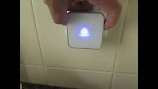 Aigostar Timbre Inal&aacute;mbrico, Timbre de Puerta con Autoalimentado, No necesita pila en el pulsador, m