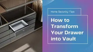 The easiest Way to upgrade your drawer into secure and smart one #drawerorganizer #howto