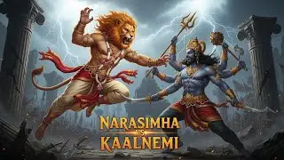 Mahavatar Narsimha vs Kalnemi | kalmeni yudh  #narsimha #yudh #movie