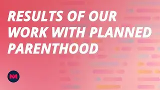 The results of collaborating with Planned Parenthood