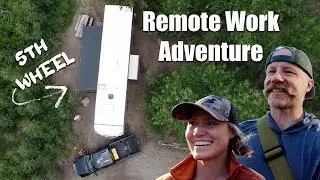 Sun Valley, ID Remote Work Camping Adventure