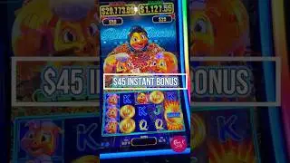 🔥$45 INSTANT BONUS🔥 on Rakin Bacon Triple Oink #slot #casino #gottacoushatta #money #shorts