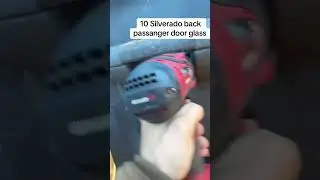 10 Silverado door glass, regulator, or motor removal. #localdealers #garagecabinets #shoplife