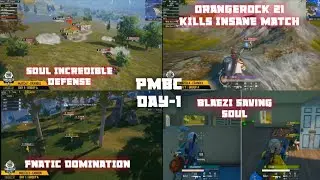 SOUL INCREDIBLE DEFENSE | ORANGEROCK 21 KILLS INSANITY | FNATIC SANHOK DOMINATION | PMBC DAY1