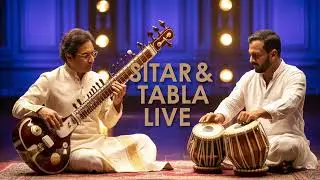 Sitar & Tabla Live | Indian Classical Instrumental Performance | Raga-Based Meditation & Focus Music