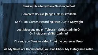 Ranking Academy Rank On Google Fast