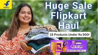 70% OFF Flipkart Tops & T-shirts Haul Under Rs 499 | Flipkart GOAT Sale Haul | English Subtitles