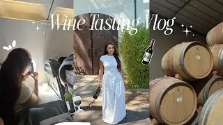 A DAY IN MY LIFE | WINE TASTING EDITION 🍷