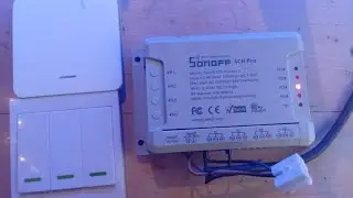 Sonof 4CH pro wifi + rf como vincular o desvincular los mandos de rf