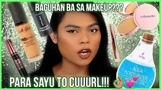 MAKEUP KIT PARA SA BAGUHAN SA MAKEUP! PARA SA MORENA SKIN! AND MAKEUP HACKS!