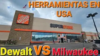 THE HOME DEPOT La tienda más grande de NORTE AMERICA milwaukee vs dewalt