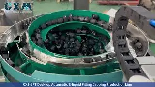 Tabletop E-liquid Filling Machine | Small Bottle Vape Juice Filling  #cxm #eliquidfillingmachine
