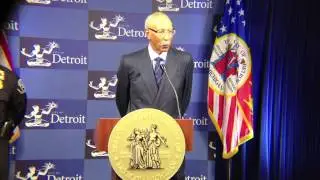 Mayor Bing's Press Conference regarding Chief Godbee