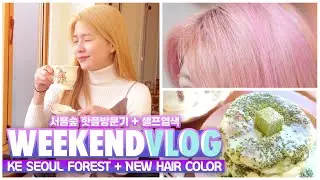 VLOG : MENEMBUS SUHU -9°C DEMI MALCHA SOUFFLE🤤 + SELF HAIR DYEING 💁‍♀️ | AMELICANO (FT. ROSAKIS)