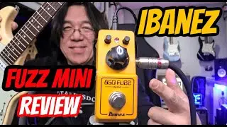Демонстрация педали эффектов Ibanez 850 Fuzz Mini