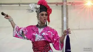 Ladyboy Performer - Shojoji - Chichester Thai Festival, UK, 2018