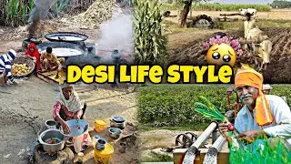 Desi Village Life &ndash; Pure Lifestyle, Farming & Food Tradition 😍🌾