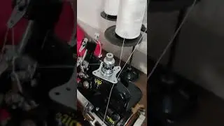 Sarla Interlock Machine in action