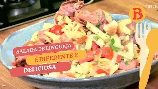 Salada de lingui&ccedil;a? Chef Raul Lemos ensina a fazer receita refrescante para o ver&atilde;o