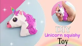 DIY Unicorn 🦄 Squishy Toy | @Palak's Creativity Room | #unicorn #squishy #craft #fun