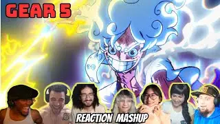 GEAR 5  - One Piece 1071 -  Reaction Mashup - ワンピース 1071