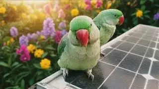 Parrot talking to bird 🦜#parrot#long#birds#nonstoptalkingparrot#cute#video##wildlife#wildlife-v8n#yt
