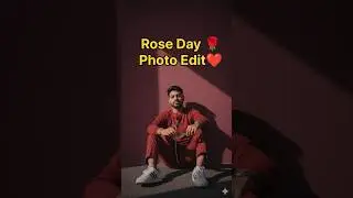 Rose Day Photo Edit | Gemini Rose Day viral photo editing #gemini #ai #viral #trending #rose