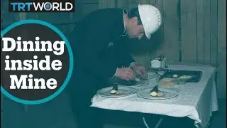 Fine Dining Underground: Restaurant in abandoned mine in Slovenia