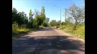 Tramo de la Calle Juan Agust&iacute;n Maza. Lunlunta. Maip&uacute;. Mendoza. Argentina