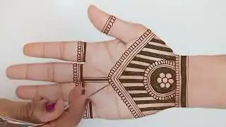 Beautiful Mehndi Design | Festival & Party Mehndi | Step by Step Mehndi Tutorials ✨