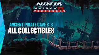 Ninja Gaiden Ragebound - Ancient Pirate Cave 3-3 All Collectible Locations