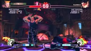 MaD Laortega (Guile) vs VaD YoKoZuna (#1 E  Honda)