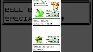 Weepinbell Vs Victreebel Head to Head - Blaine Loss - Pokemon Red and Blue