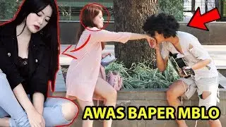 Viral !! PRANK ORANG GILA BAPERIN DANCER KPOP - Rojer Ngamen #20