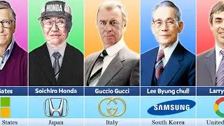 List Founders of the Famous Companies in the World