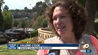 Fire spreads rapidly in Pacific Palisades