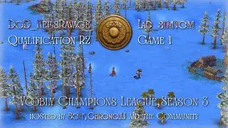 Voobly Champions League 3, Q, R2 - DoD_HellsRavage vs. Lad_simtom, G1 - Age of Mythology: The Titans