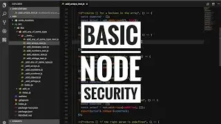 Basic Node security