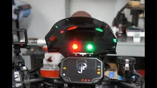 Kawi  ZH2  Double Barrel Raptor Performance Shift Lights  Dale Walker  Holeshot