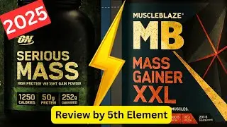 ON Serious Mass vs. MuscleBlaze XXL Mass Gainer | Full Comparison & Review