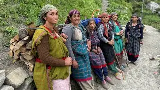 Malana Village: Women Carry 50kg Firewood Just to Survive