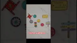 Kitchen walldecor #jhoomjhoom #diy #craft #walldecor #decor #shortfeed #shorts #artycraftydilse