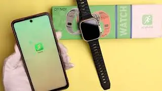 DT NO 1 DT8 Ultra Smart Watch Connect To Phone