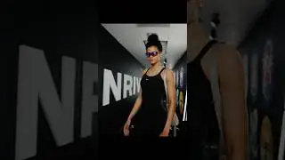 Rae Burrell in the new Nike black dress 😎