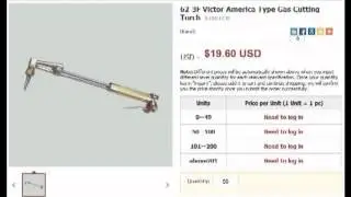Victor Газ резак