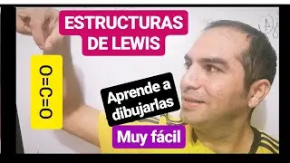 ✅Cómo hacer ESTRUCTURAS de LEWIS. {Método más fácil}« Enlace químico #002 😁😁😁