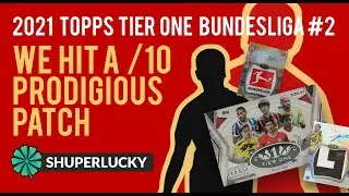 2021 Topps Tier One Bundesliga box opening review - August 2021