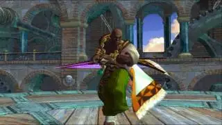 Soul Calibur 3 1080p: Zasalamel Weapon Demo (Celshader)