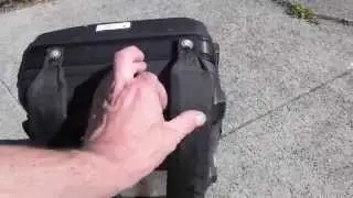 Hoverbot's hard case backpack ground station for 1.3gh FPV trips.