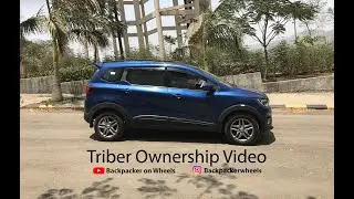 Renault Triber AMT ownership review after completion of second service |Backpacker on Wheels